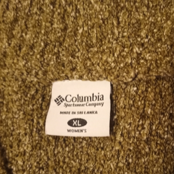Columbia Nubby Womens Brown  Neck Long Sleeve - Picture 2 of 8